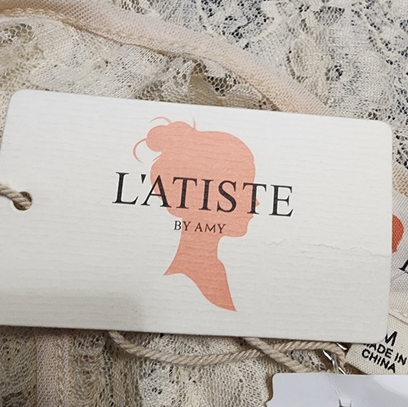 L'Atiste by Amy Bodysuit Size Medium NWT - Picture 5 of 6